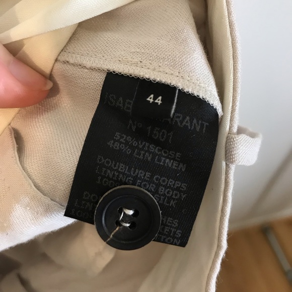 NEW Isabel Marant Linen Trousers - Picture 6 of 8